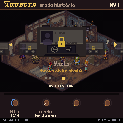 O toca-fitas da taverna